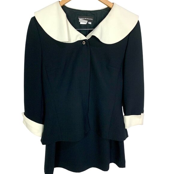 Wednesday Addams Special Occasion Black 2-PC Skirt Suit Size 8 Cosplay Business - Picture 2 of 10